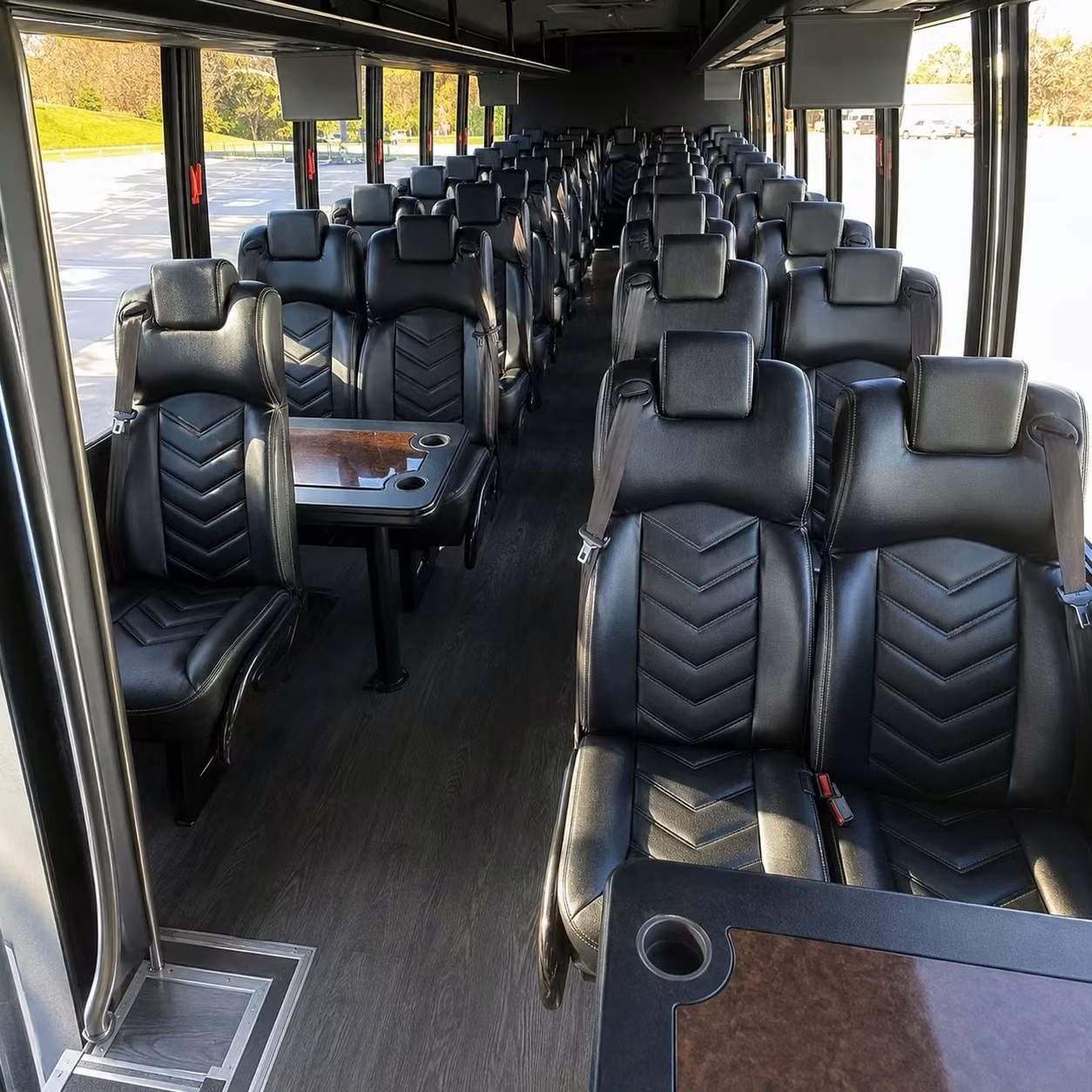 35 passenger minibus inside